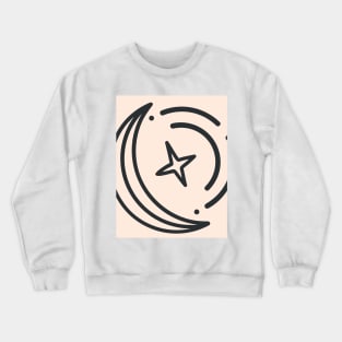 Abstract boho pattern Crewneck Sweatshirt